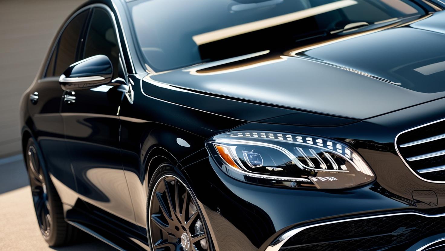 mercedes s class black